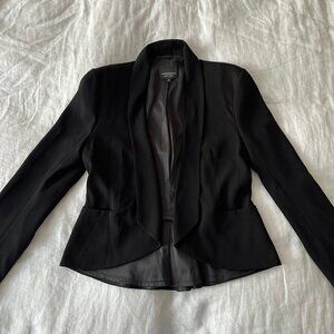 A Moveable Feast (Aritzia) Open Front Blazer - Black Size 4 - EUC